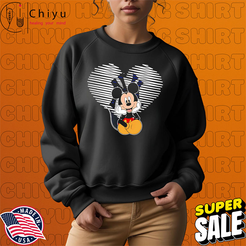 New York Yankees Mickey Mouse Love Yankees Baseball shirt