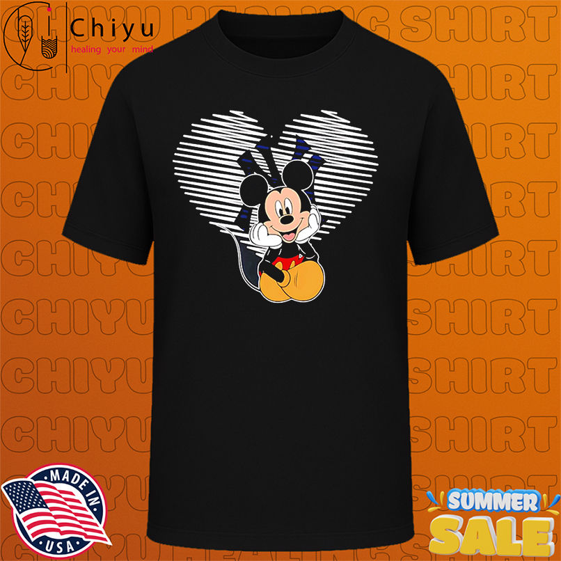 New York Yankees Mickey Mouse Love Yankees Baseball shirt