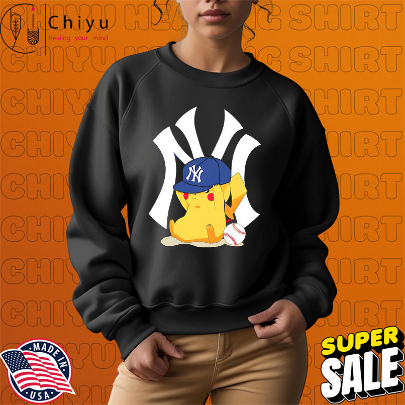 New York Yankees Pikachu Baseball shirt