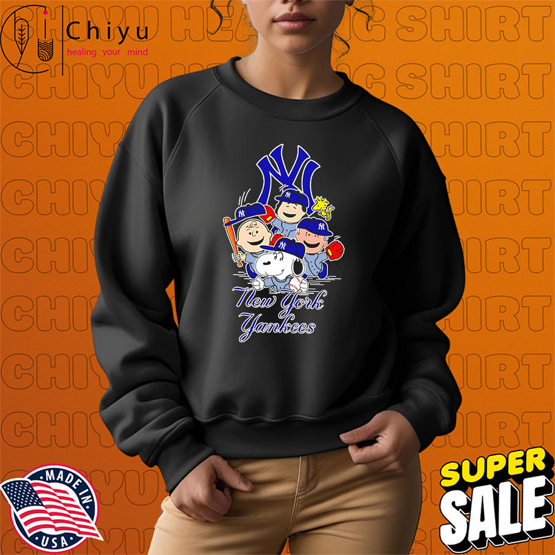 New York Yankees Snoopy Charlie Brown And Friends The Peanuts Baseball shirt