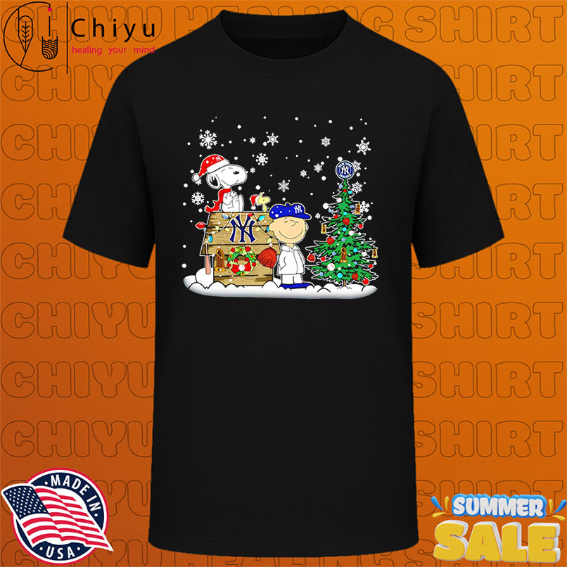 New York Yankees Snoopy Charlie Brown Christmas Baseball shirt