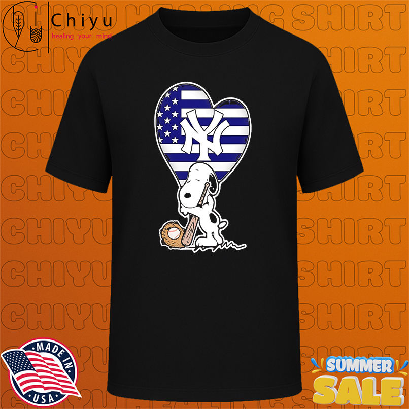New York Yankees Snoopy Heart Love Yankees shirt