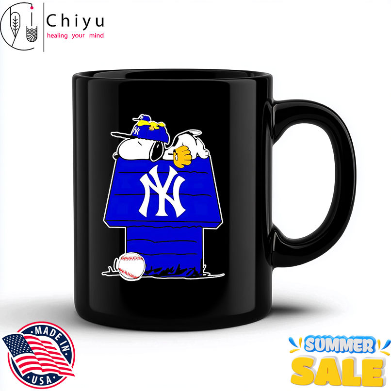 New York Yankees Snoopy House Woodstock The Peanuts Baseball shirt