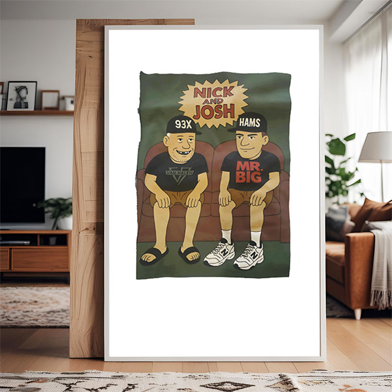 Nick and Josh 93x Hams shirt Nick and Josh 93x Hams shirt