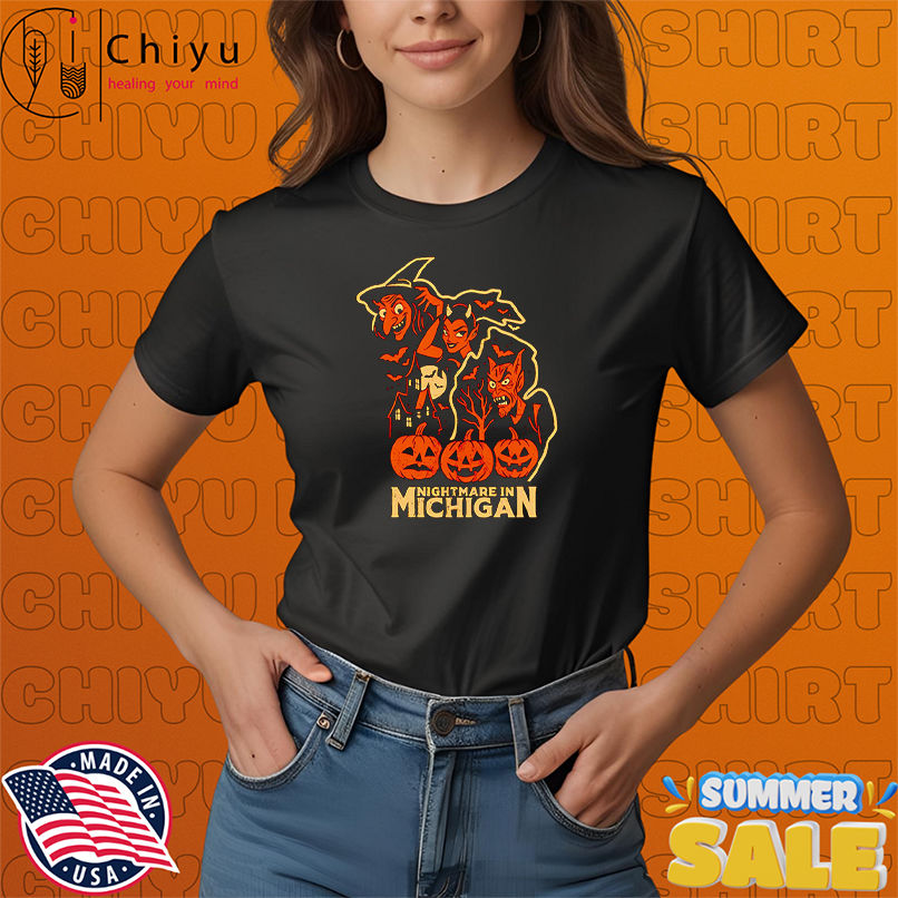 Nightmare in Michigan Halloween shirt