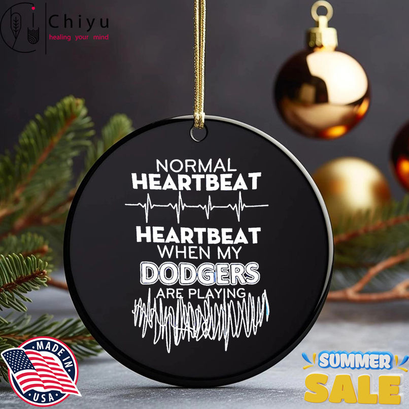 Normal Heartbeat Heartbeat When My Dodgers Are Playing shirt Normal Heartbeat Heartbeat When My Dodgers Are Playing shirt