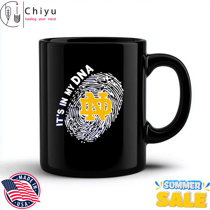 Notre Dame Fighting Irish in my DNA design shirt