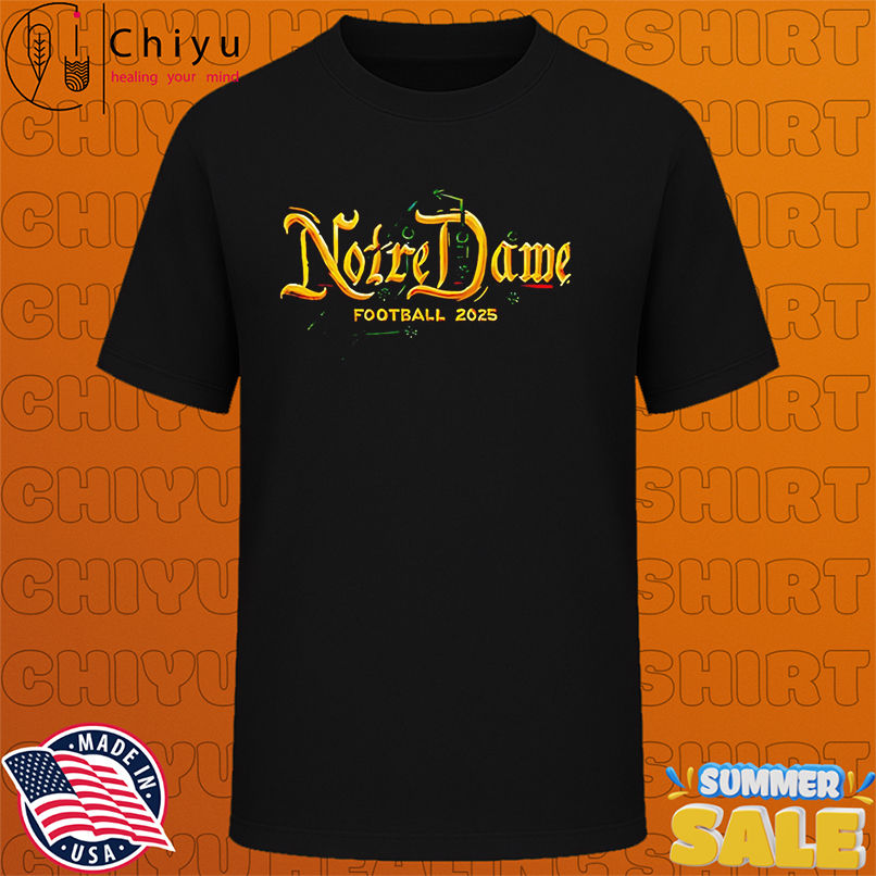 Notre dame fighting irish new season 2025 shirt