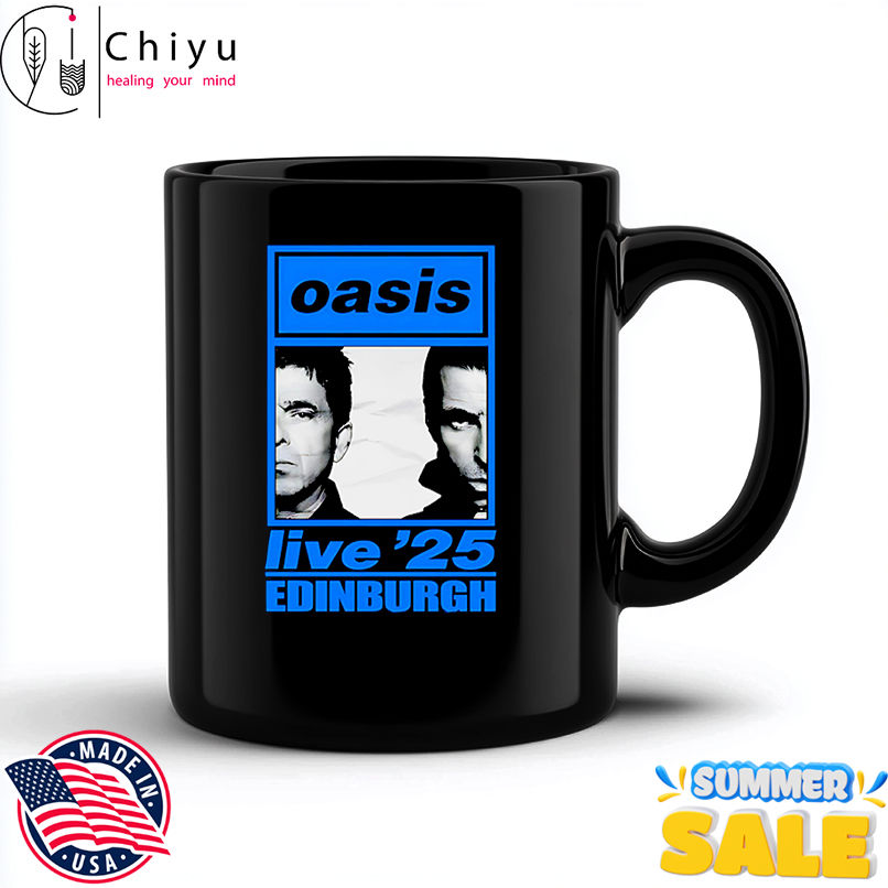 Oasis Edinburgh Aug 09 2025 shirt