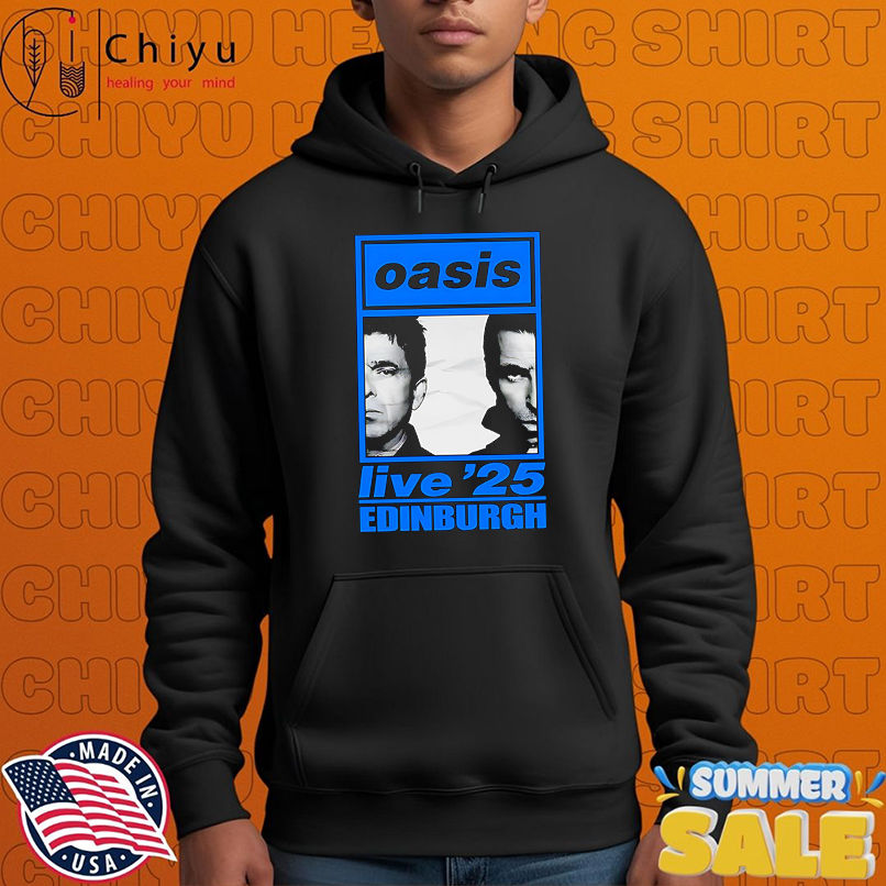 Oasis Edinburgh Aug 09 2025 shirt