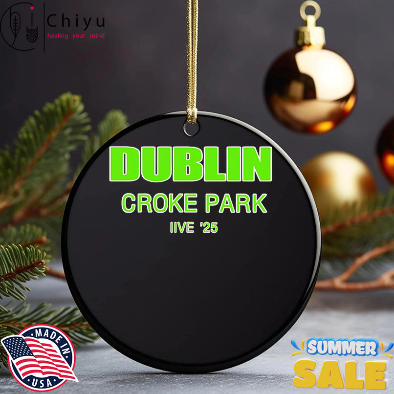 Oasis live 25 Dublin shirt