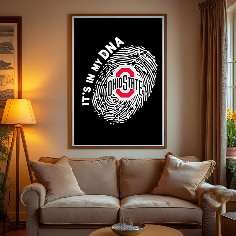 Ohio State Buckeyes In My DNA design shirt Ohio State Buckeyes In My DNA design shirt