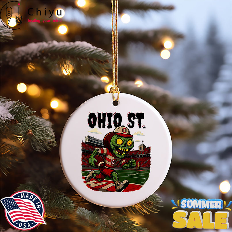 Ohio State Zombified Brutus cartoon shirt