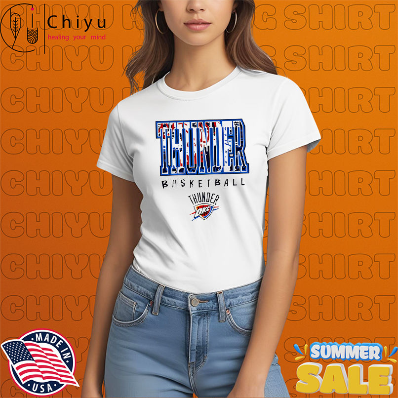 Oklahoma City Thunder Basketball Boys canvas short logo shirt