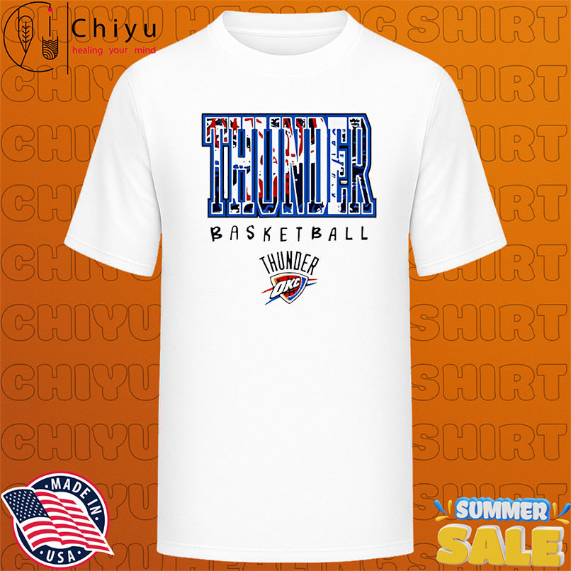 Oklahoma City Thunder Basketball Boys canvas short logo shirt