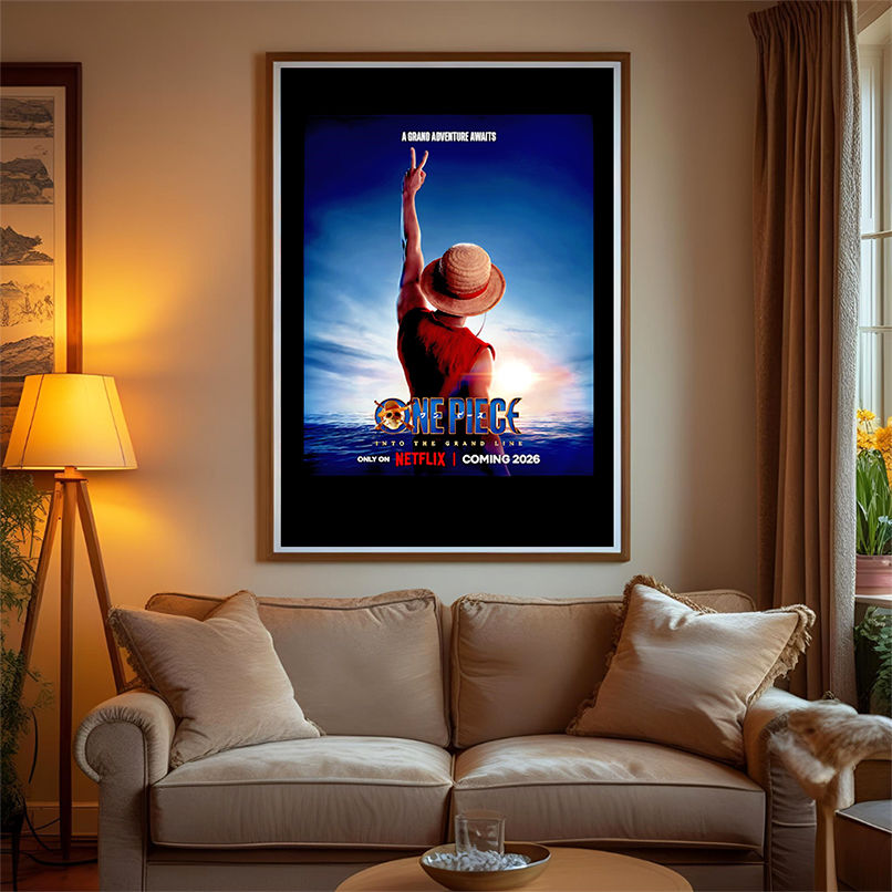 One Piece into the Grand Line poster shirt One Piece into the Grand Line poster shirt