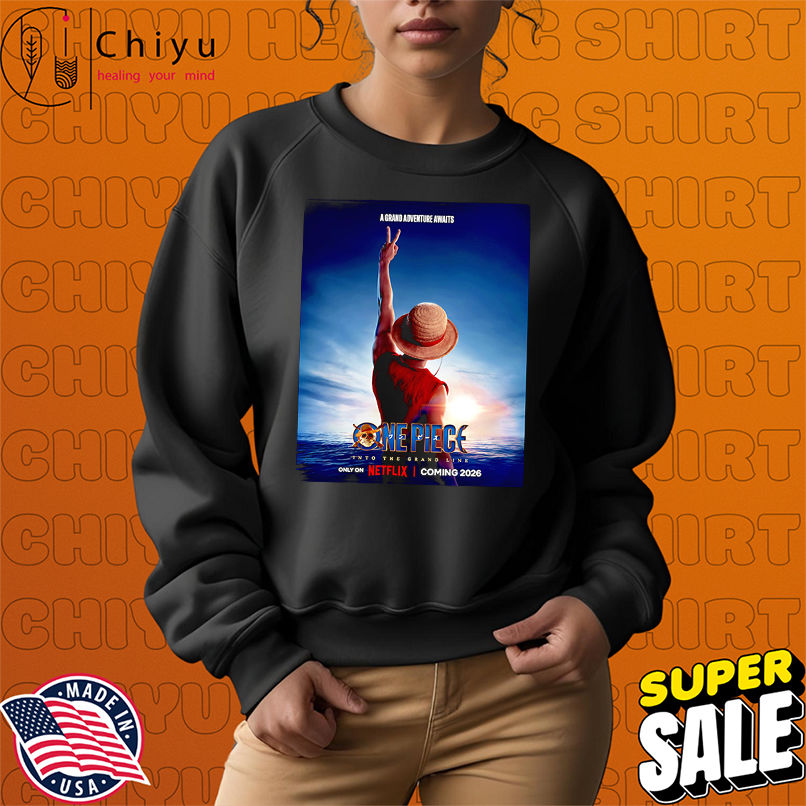 One Piece into the Grand Line poster shirt