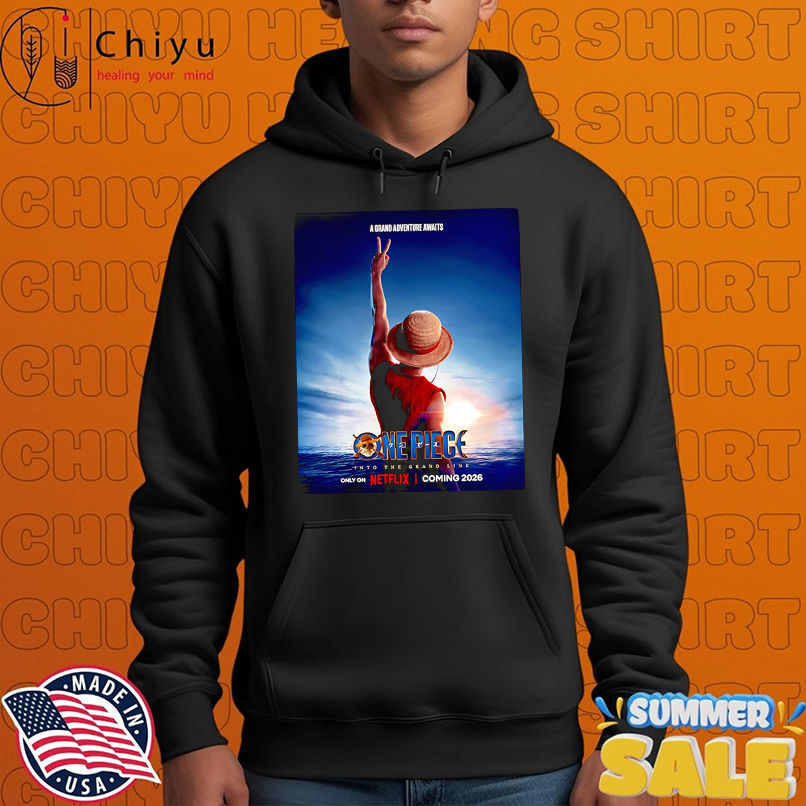 One Piece into the Grand Line poster shirt One Piece into the Grand Line poster shirt