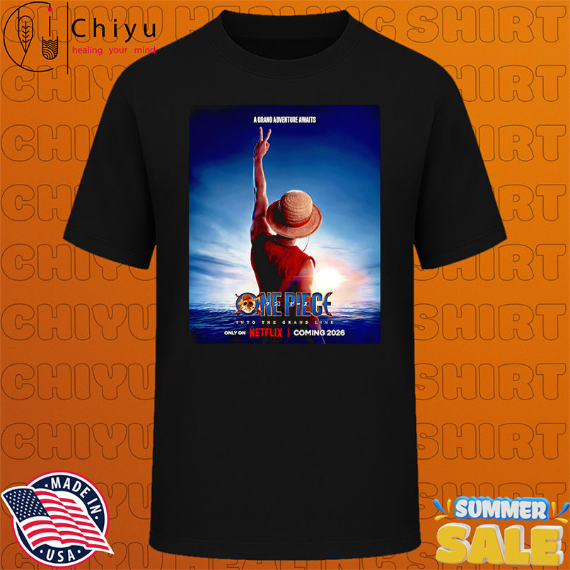 One Piece into the Grand Line poster shirt