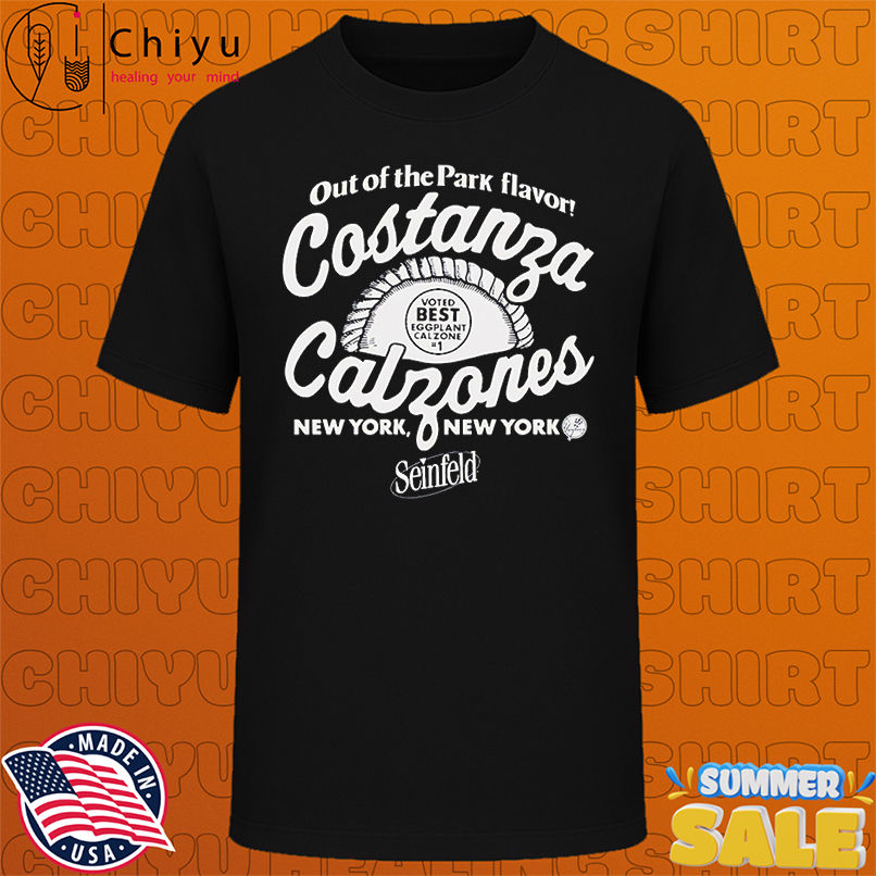 Out of the Park flavor Costanga Calgones New York Yankees shirt