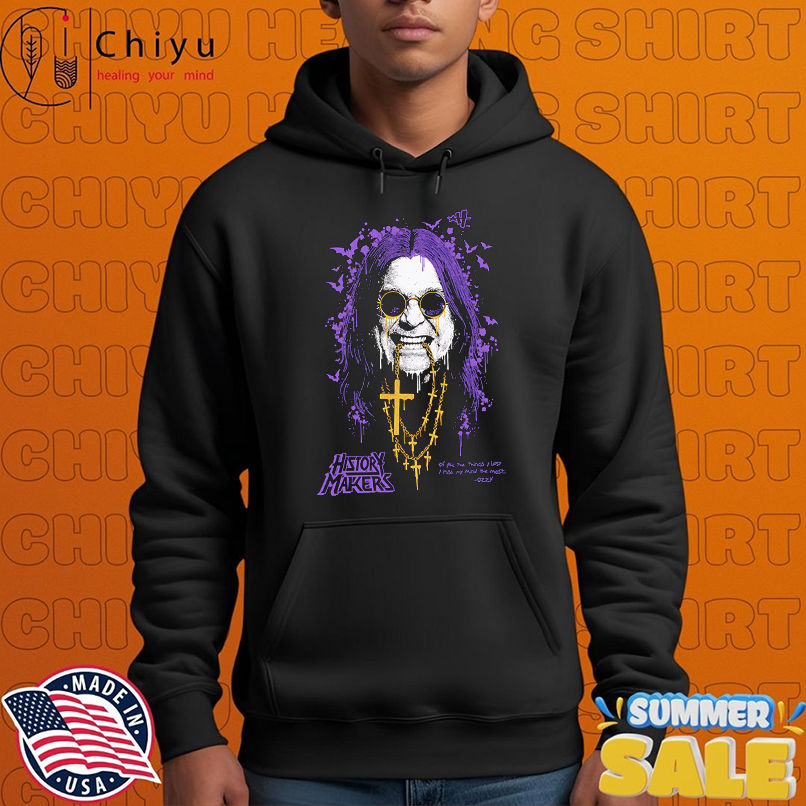 Ozzy history makers shirt