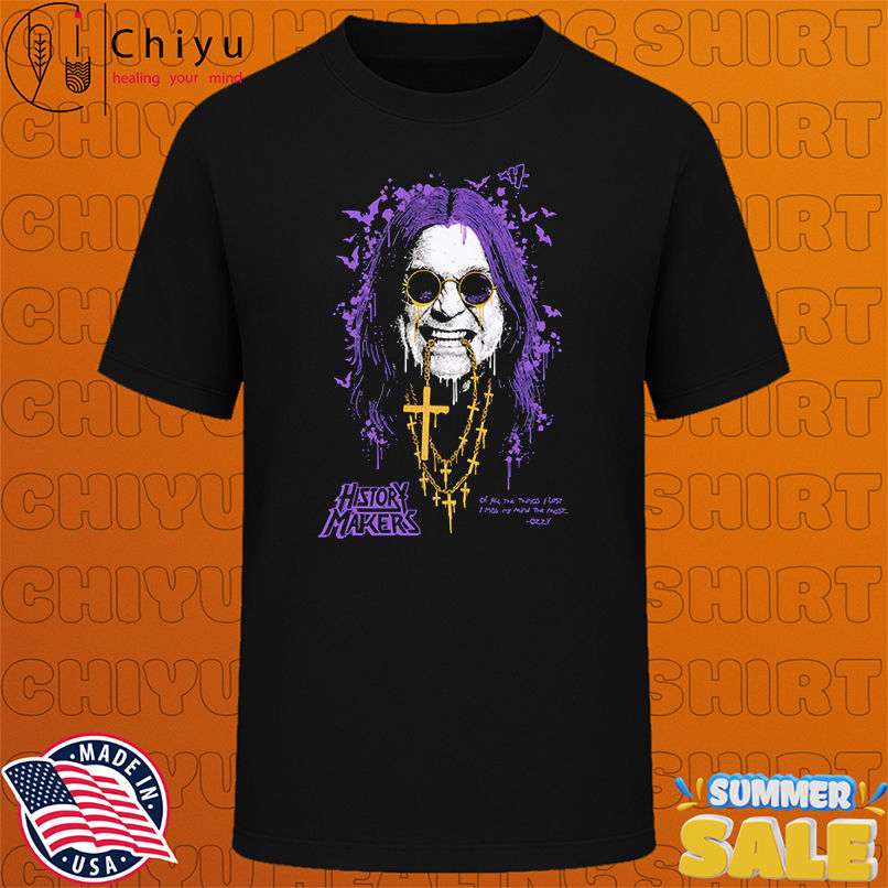 Ozzy history makers shirt