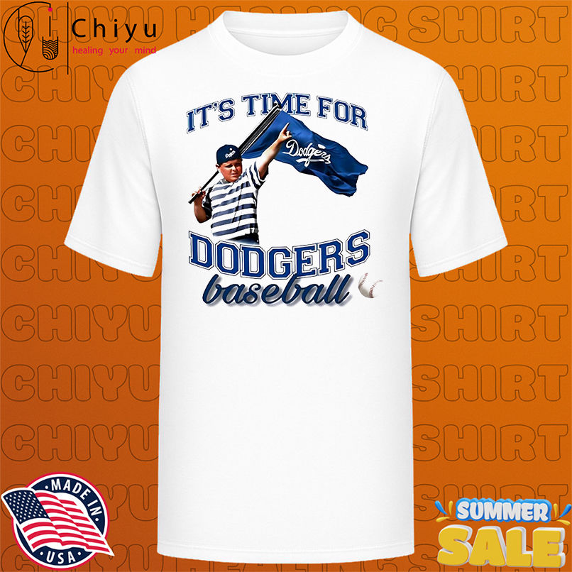 Patrick Renna It's Time For Dodgers Baseball shirt