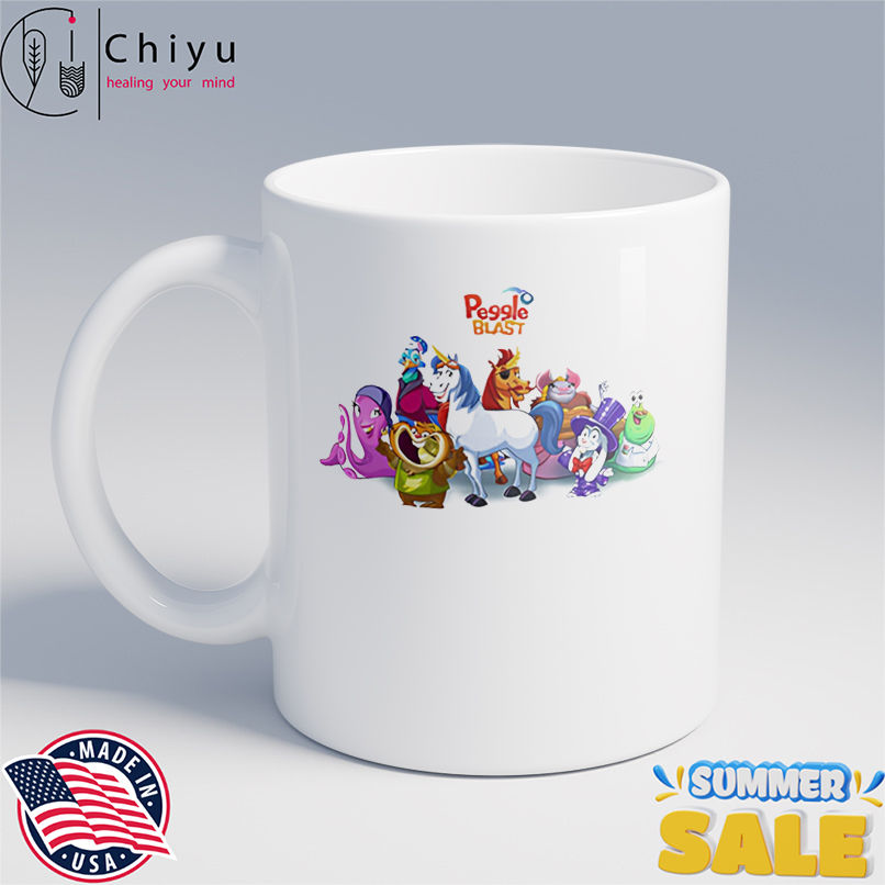 Peggle Blast characters shirt