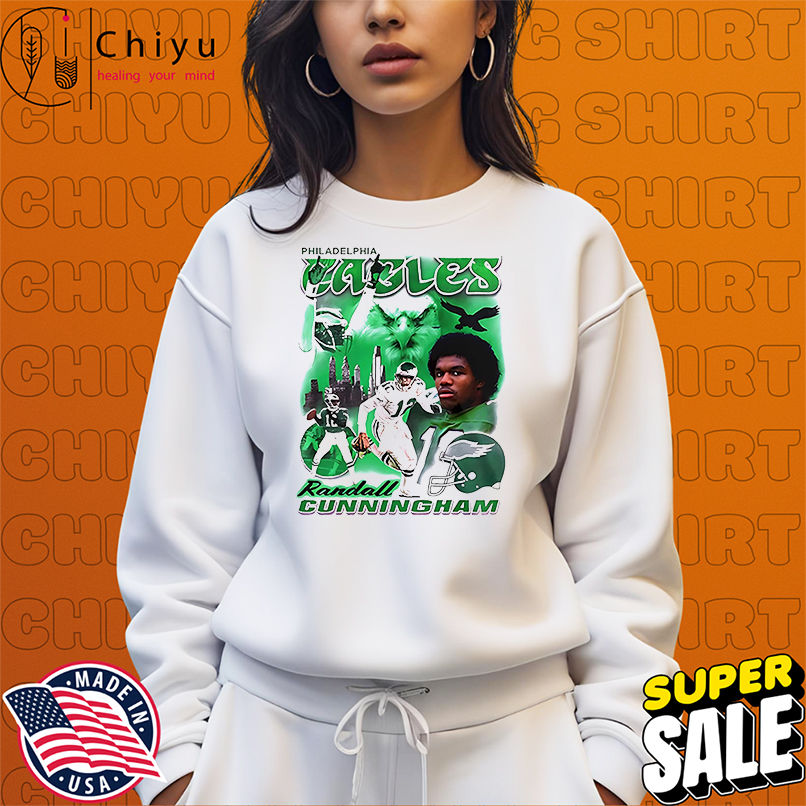 Philadelphia Eagles Randall Cunningham graphic shirt Philadelphia Eagles Randall Cunningham graphic shirt