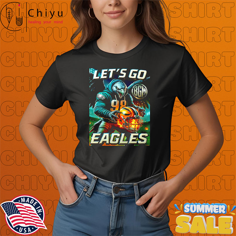 Philadelphia Eagles let's go Eagles mascot shirt