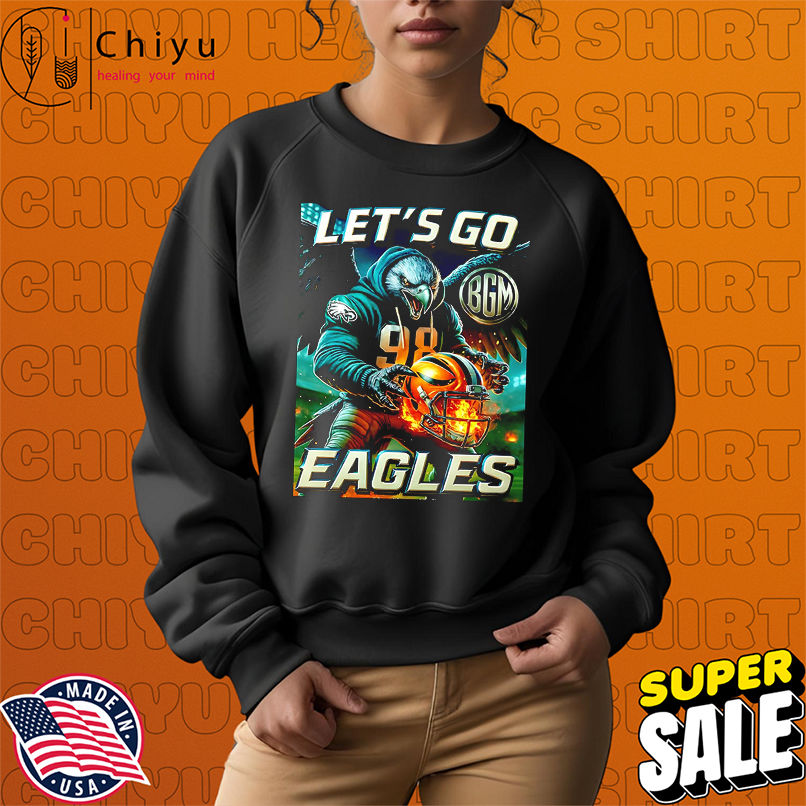 Philadelphia Eagles let's go Eagles mascot shirt