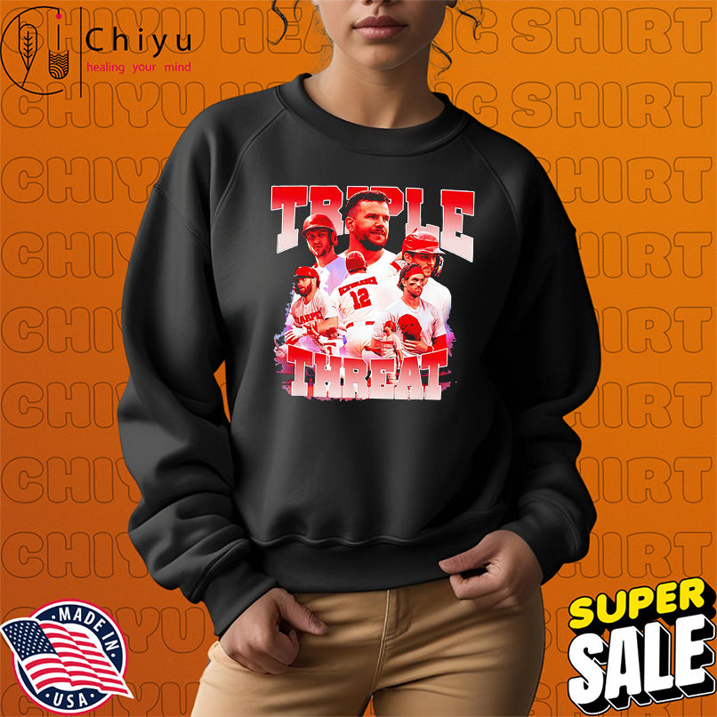 Philadelphia Phillies Bryce Harper Kyle Schwarber Trea Turner graphic shirt Philadelphia Phillies Bryce Harper Kyle Schwarber Trea Turner graphic shirt