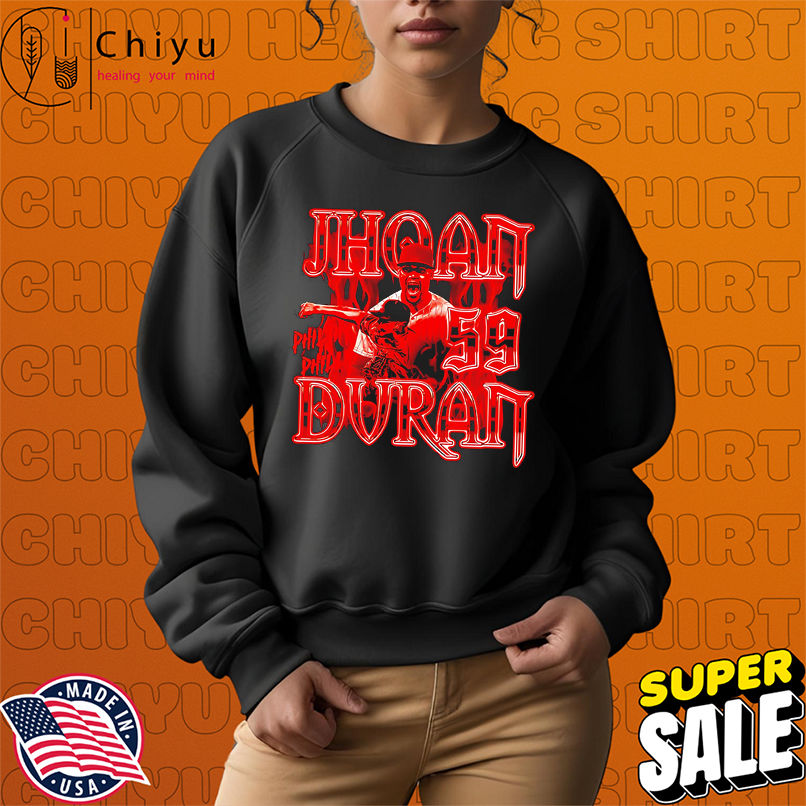 Philadelphia Phillies Jhoan Duran 59 Philthy in Philly shirt