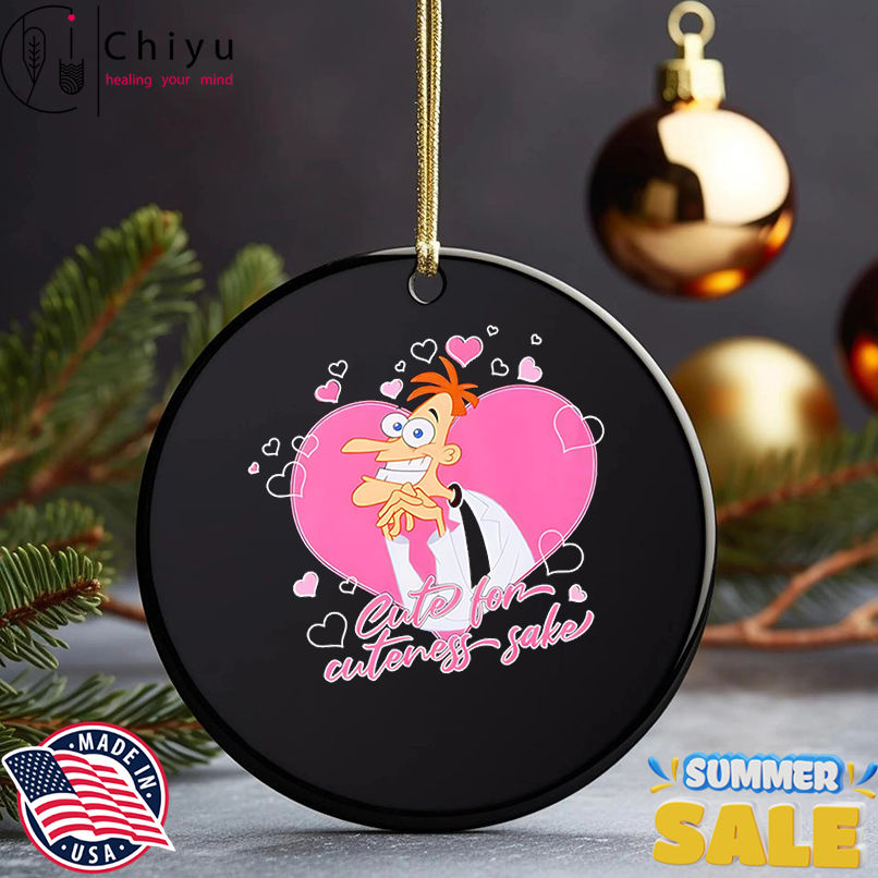 Phineas and Ferb Doofenshmirtz heart shirt