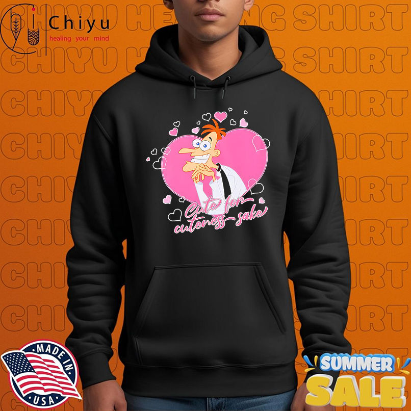 Phineas and Ferb Doofenshmirtz heart shirt