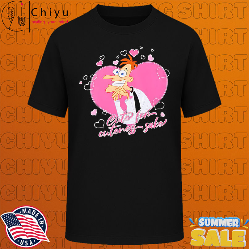 Phineas and Ferb Doofenshmirtz heart shirt