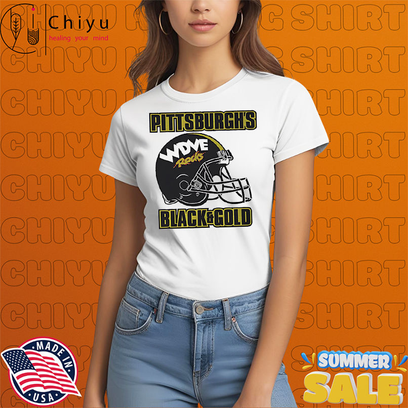 Pittsburgh black and gold shirt