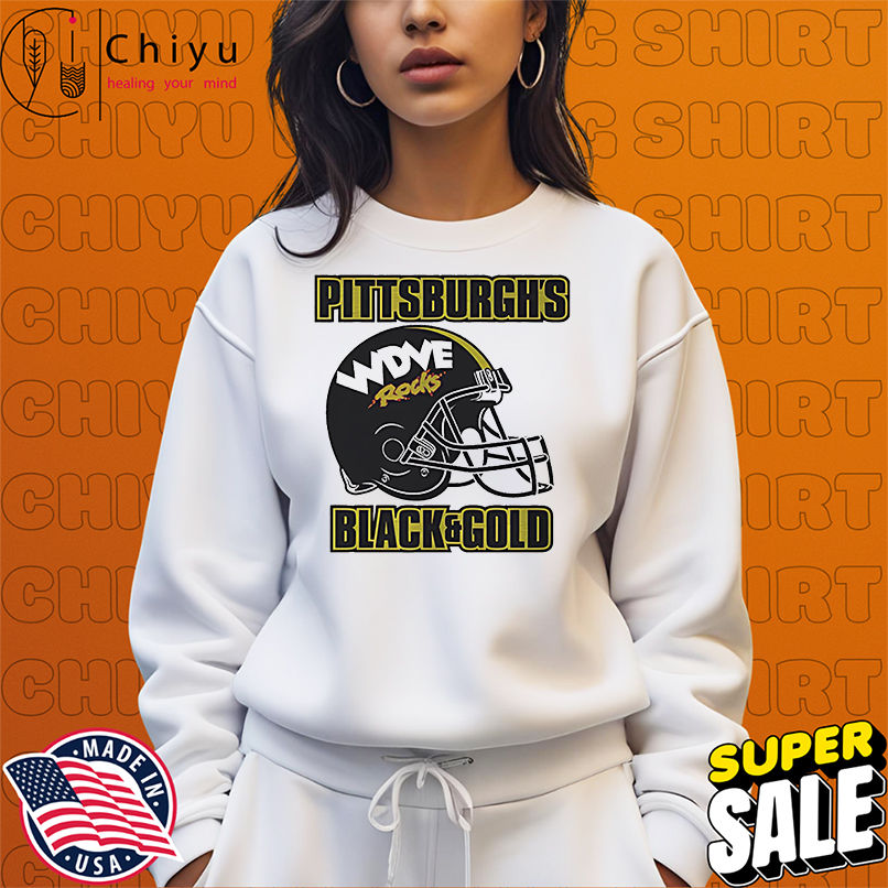 Pittsburgh black and gold shirt