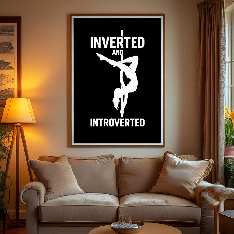 Pole dance inverted and introverted shirt Pole dance inverted and introverted shirt