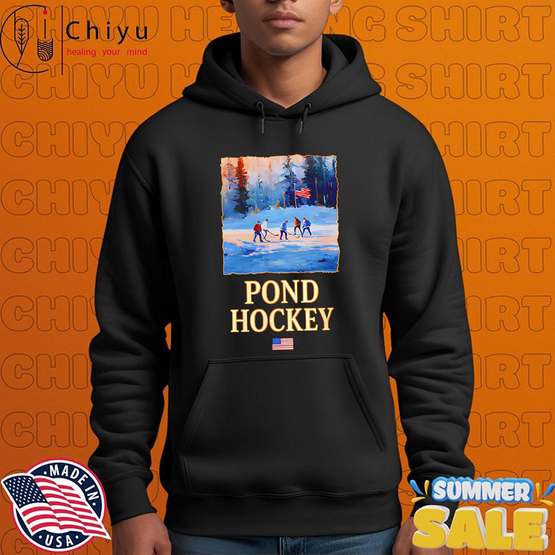 Pond Hockey playing golf shirt Pond Hockey playing golf shirt