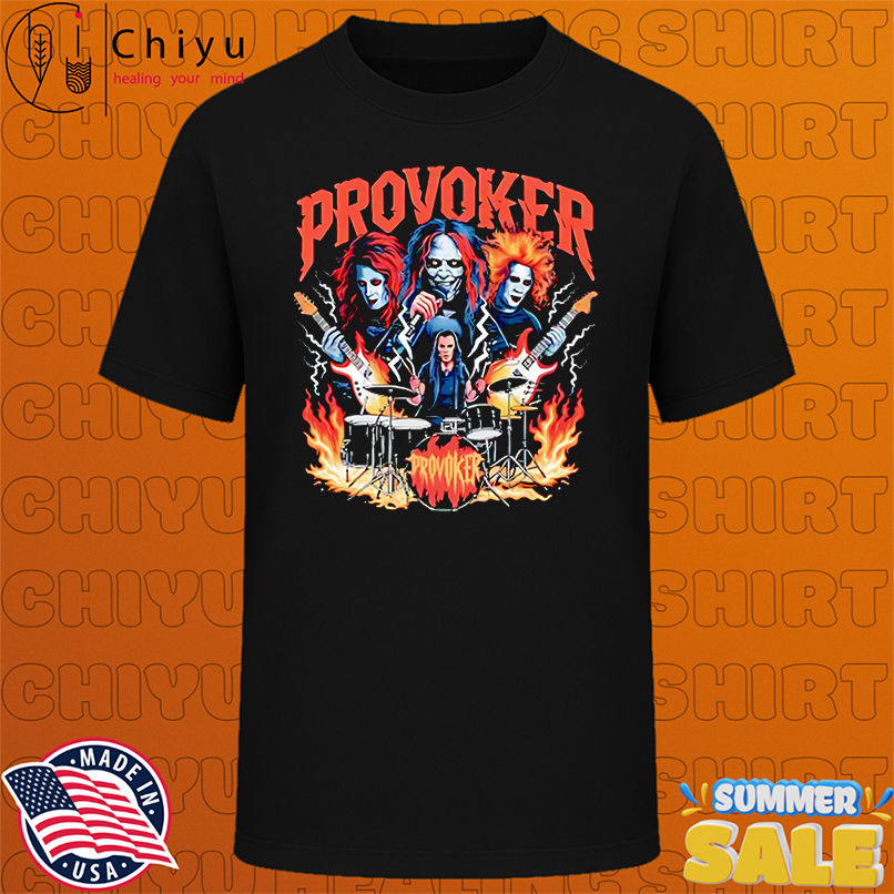 Provoker metal graphic shirt