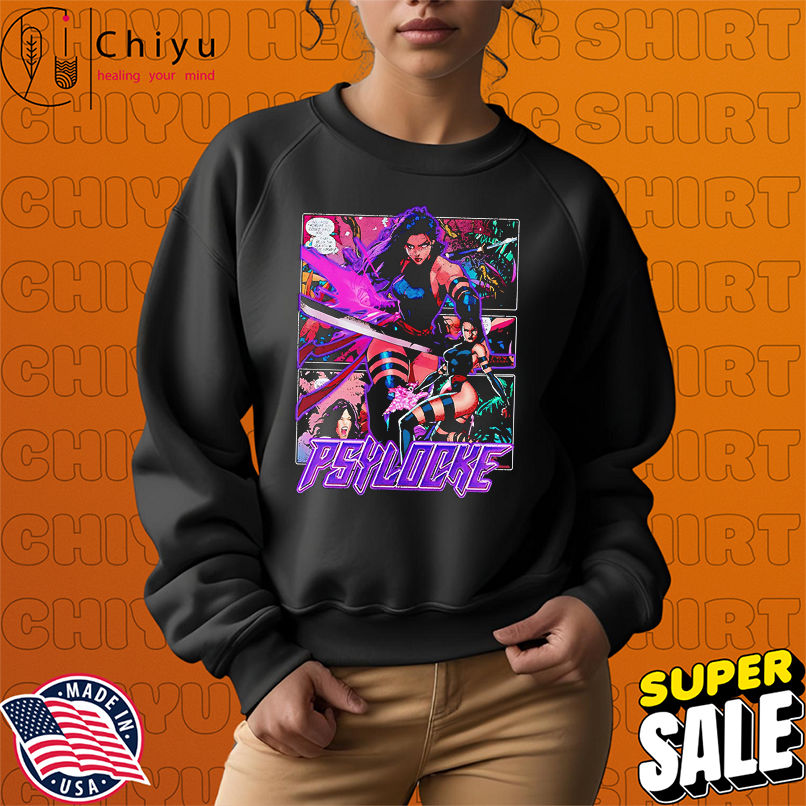 Psylocke Betsy Braddock Marvel Comics art shirt Psylocke Betsy Braddock Marvel Comics art shirt