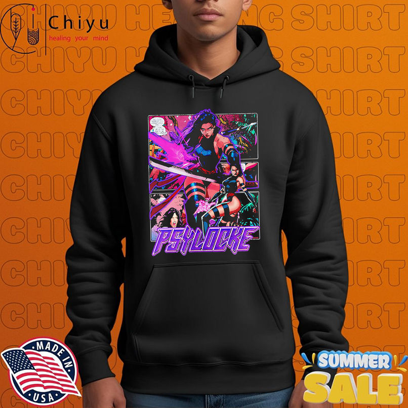 Psylocke Betsy Braddock Marvel Comics art shirt