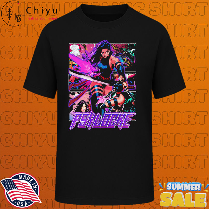 Psylocke Betsy Braddock Marvel Comics art shirt