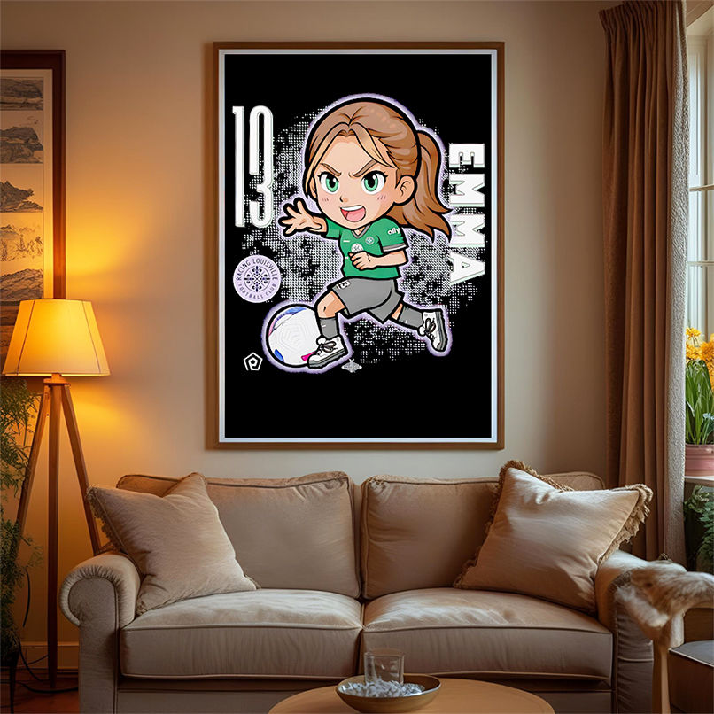 Racing Louisville Emma Sears chibi cartoon shirt Racing Louisville Emma Sears chibi cartoon shirt