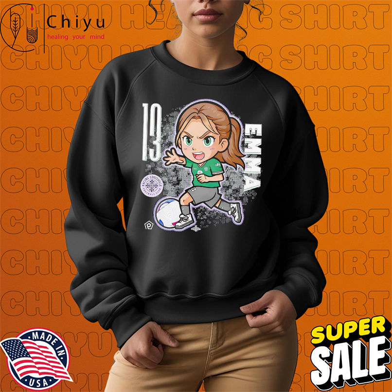 Racing Louisville Emma Sears chibi cartoon shirt Racing Louisville Emma Sears chibi cartoon shirt