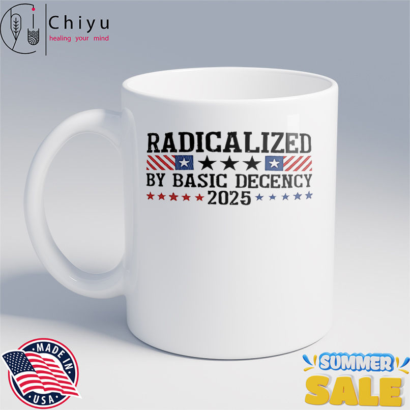 Radicalized By Basic Decency 2025 stars shirt