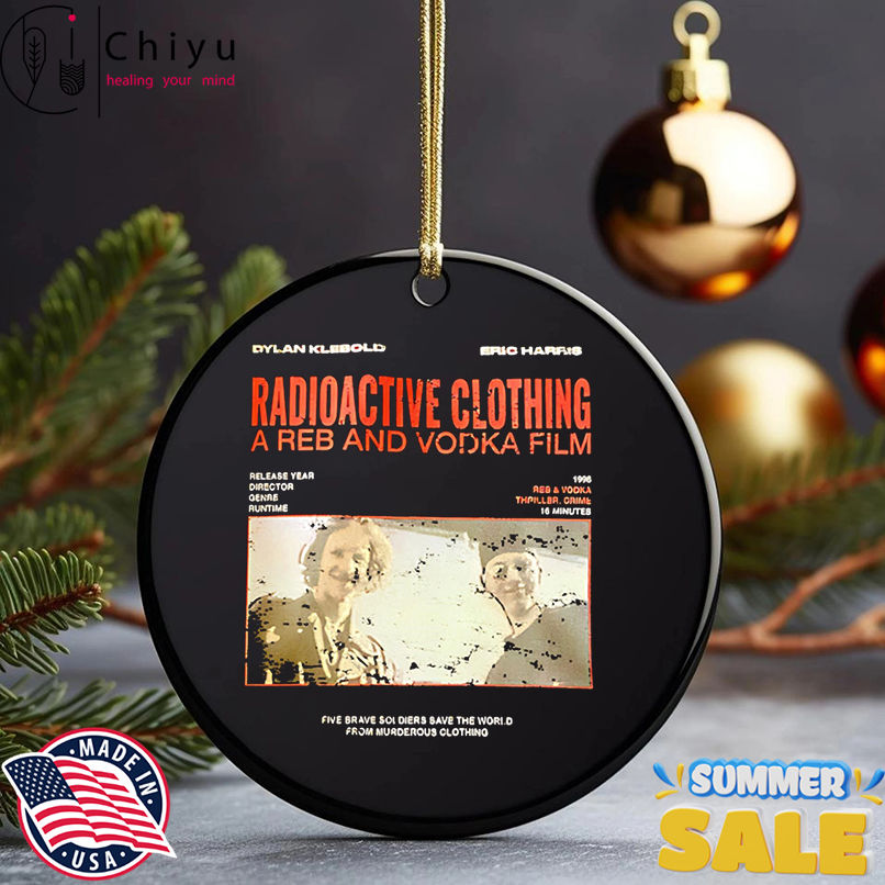 Radioactive Clothing A Reb And Vodka Film poster retro shirt