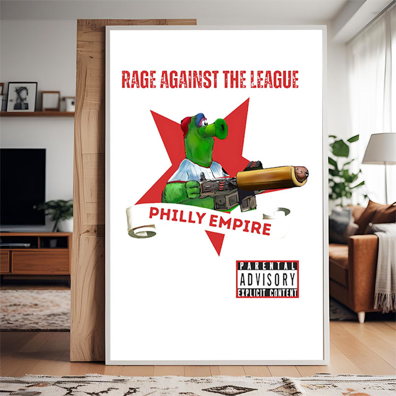 Rage against the machine Philly Empire mascot shirt Rage against the machine Philly Empire mascot shirt