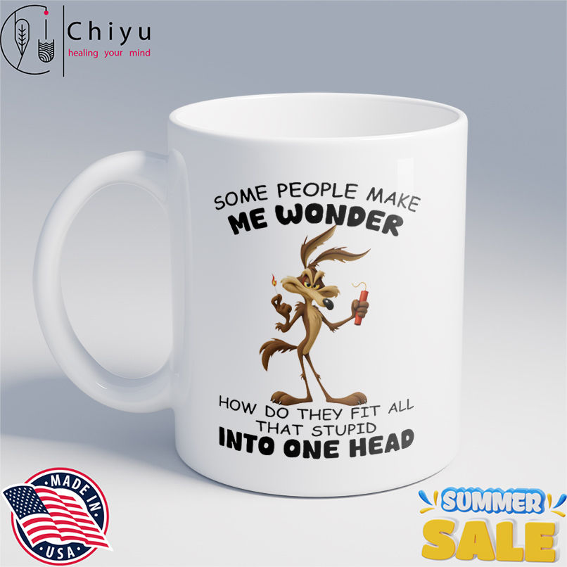 Ralph Wolf some people make me wonder how do they fit all that stupid into one head shirt